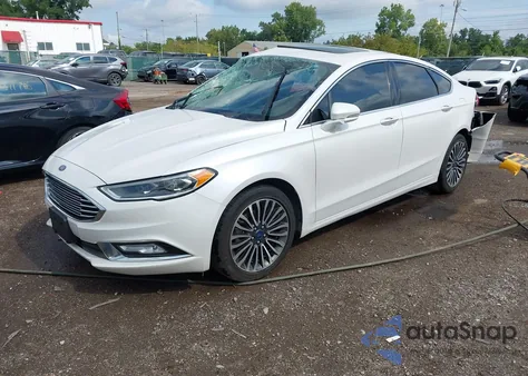 2017 Ford Fusion Se из США, поврежденный, VIN 3FA6P0T95HR372483